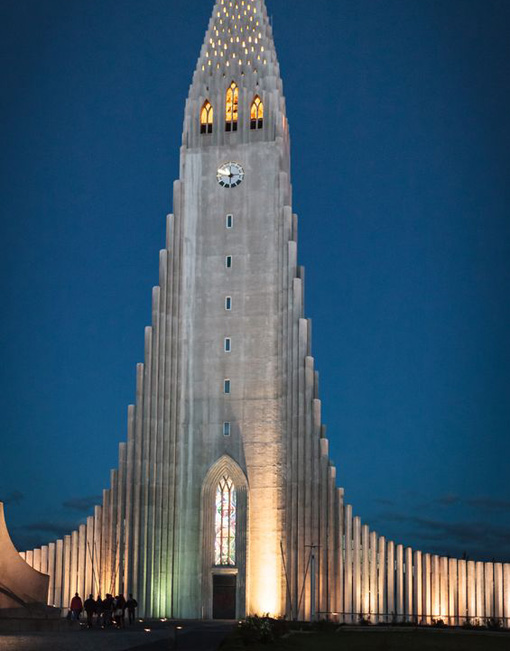 Church Hallgrímskirkja Reykjavik